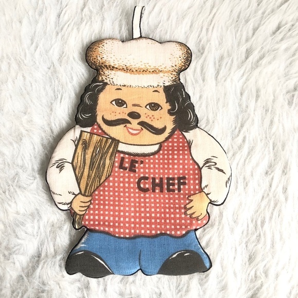 VTG chubby chef potholder hotpad - Picture 1 of 6